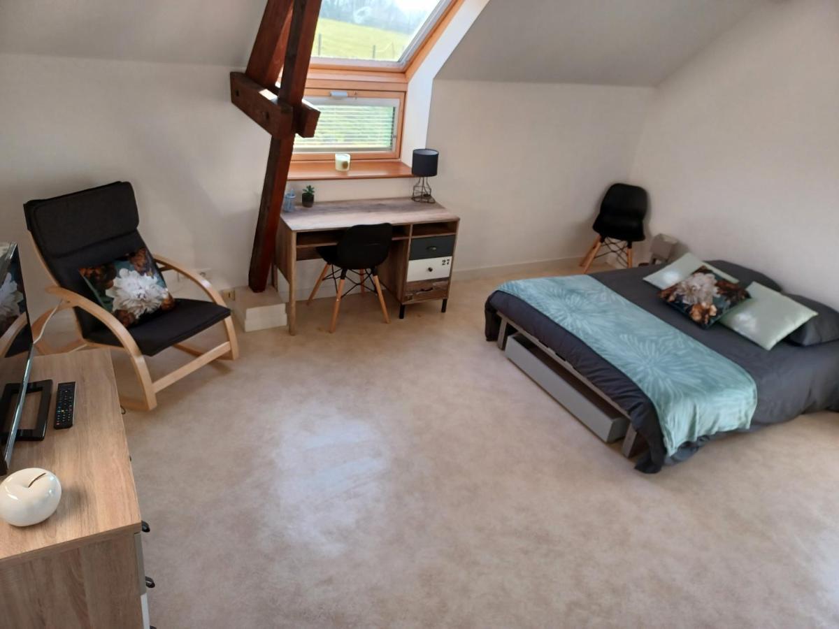 Joli Appartement Avec Vue Sur La Baie Avranches Exteriör bild